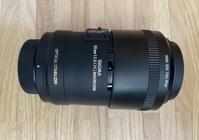 Sigma EX 105 mm F/2.8 MF HSM DG EX OS AF Objektiv