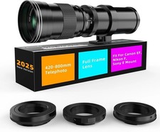 420-800mm f/8.3 Manual Zoom Lens, Moon/Wildlife