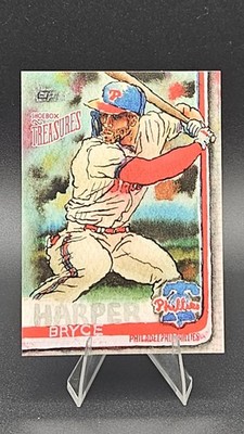 BRYCE HARPER /99 TOPPS SHOEBOX TREASURES ANDY FRIEDMAN STAMP PHILLIES #24 2025