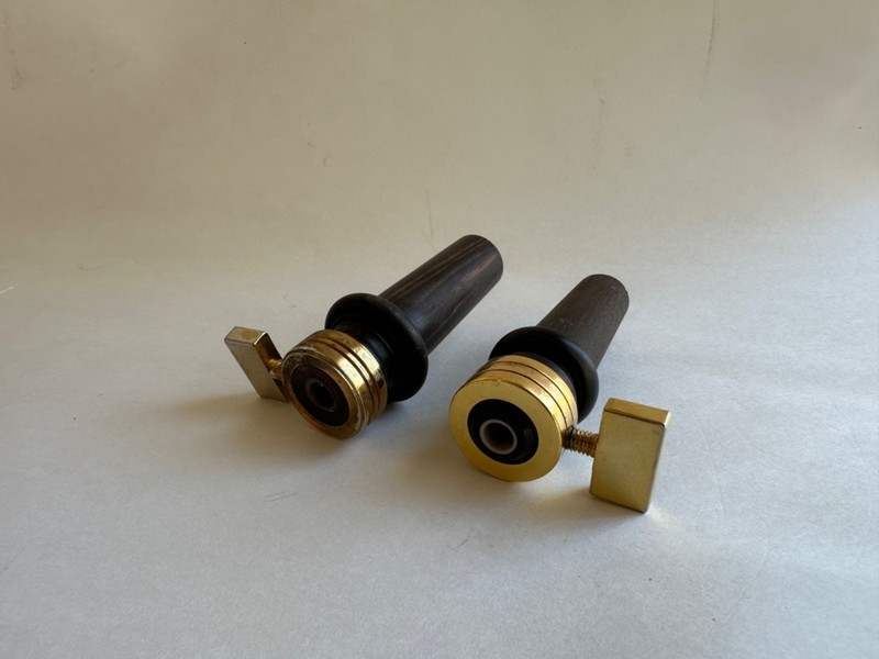2 High Quality Cello End Pin Endpin Composite ebony,Rosewood,Gold Plated,Perform