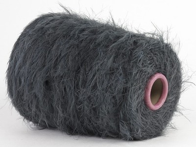 49,50  /kg *Konengarn Langhaar Fransengarn * Fancy Yarn * Asphalt * Nm 3,5 * 