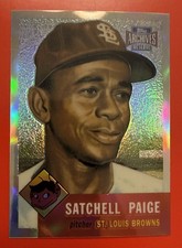 2001 Topps Archives Reserve - Satchel Paige #63