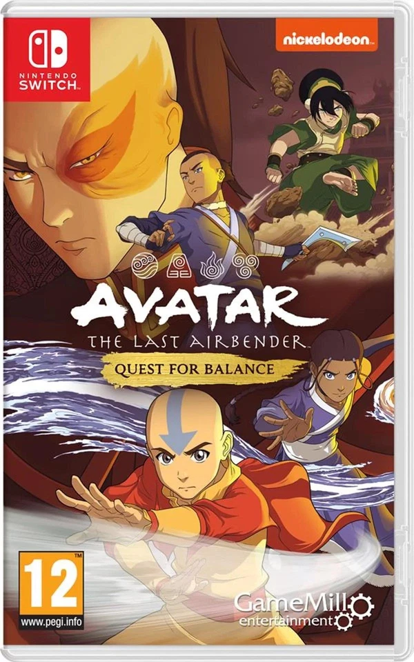 Jeu Nintendo Switch Avatar The Last Airbender : Quest for Balance