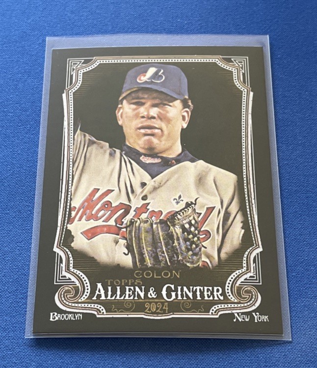 2024 Topps Allen & Ginter X #137 Bartolo Colon Montreal Expos