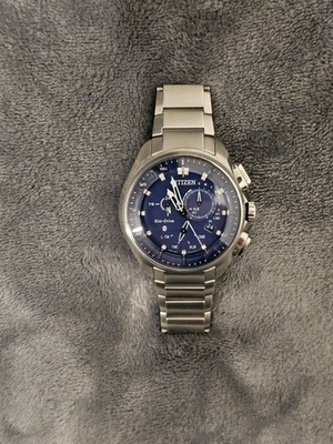 CITIZEN Proximity Eco-Drive Chronograph Super Titanium Watch   W770MV