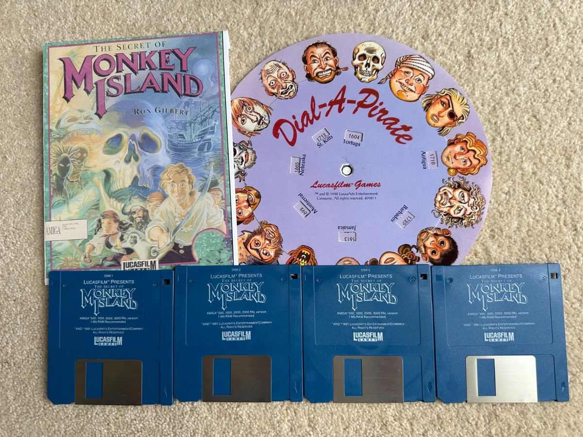 SECRET OF THE Monkey Island Amiga EUR 1,00 - FR