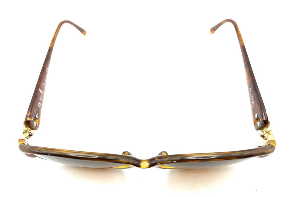 Gafas de sol Christian Dior 2850 10 marrón tortuga monturas 59-14 diseñador Austria Foto 4 de 4