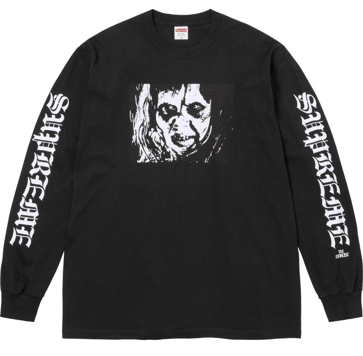 Supreme Size L Long Sleeve Solid Regular Size T-Shirts for Men for