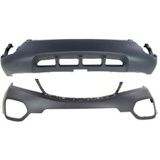 New Bumper Covers Fascias Set Of 2 Front Upper For Kia Sorento 2011-2013 Pair