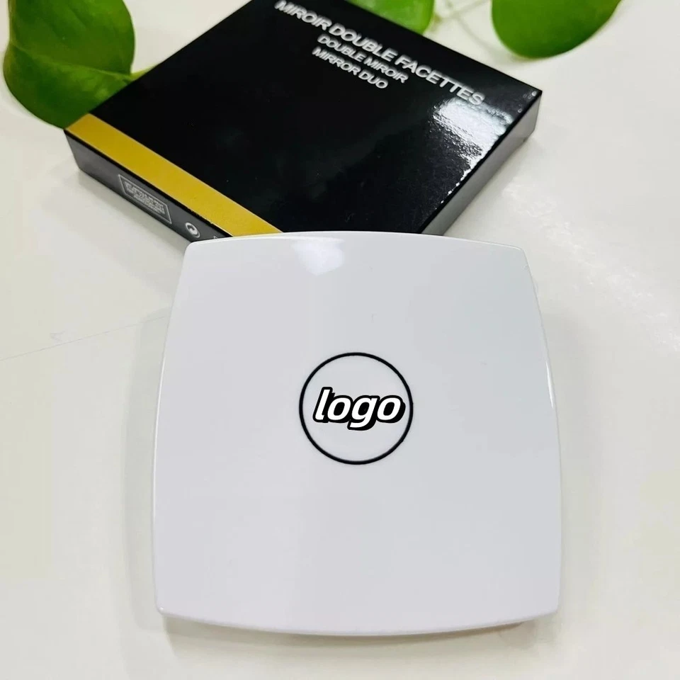 Mirror Duo Compact Double Facette Makeup Valentine Bridesmaid Gift - Image 4 of 4