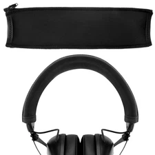Geekria Headphones Headband Cover for V-MODA Crossfade LP (Black)