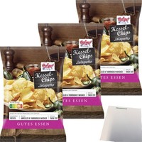 Hofgut Kessel Chips Jalapeno 3Er Pack 3X150G Beutel Usy Block