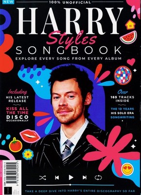 HARRY STYLES SONGBOOK MAGAZINE ~ NEW ~