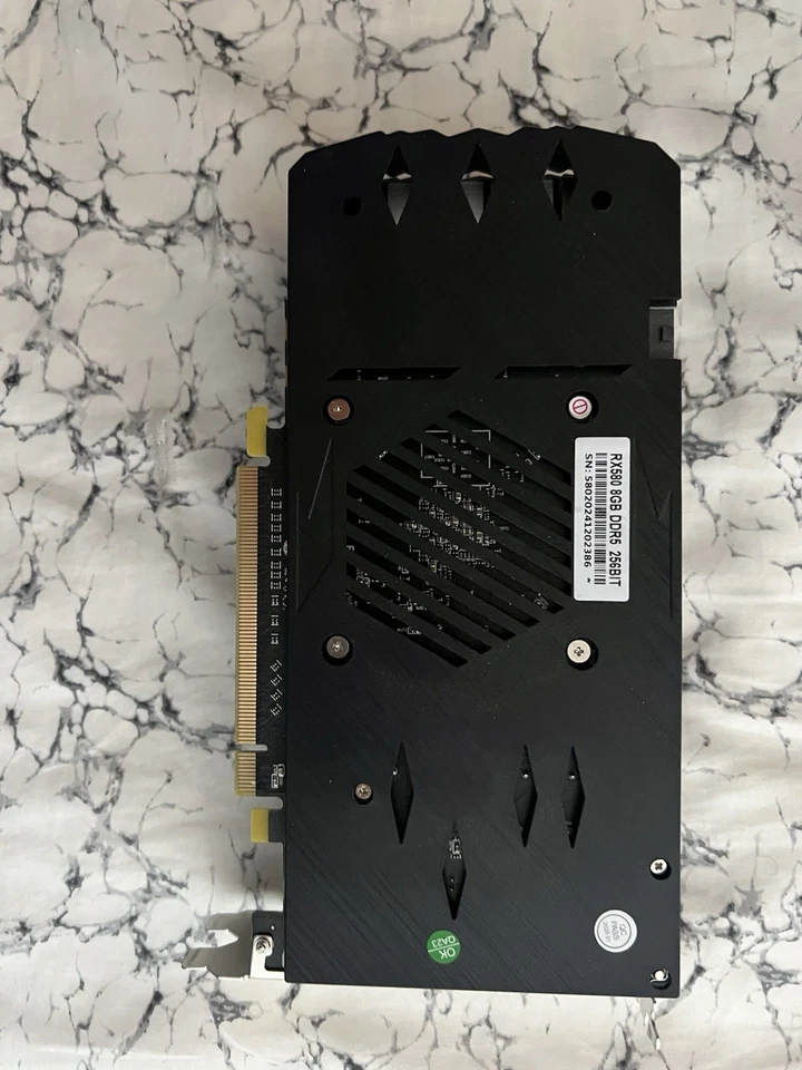 AISURIX RX 580 Graphics Card 2048SP 8GB GDDR5 256 Bit Pc Gaming Video Card - Image 4 of 4