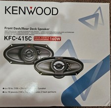 Kenwood KFC-415C 2-Way 4in. x 10in. Car Speakers System