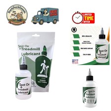 4oz Treadmill Lubricant - Non-Toxic 100 Silicone for Optimal Performance