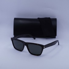 New Saint Laurent SL274 002 Dark Havana/Grey 56-18-145 Sunglasses