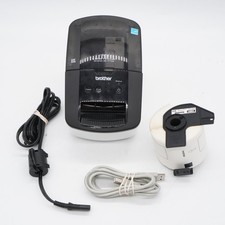 Brother QL-710W Wireless Label Thermal Printer w/ Power Cord USB Cable