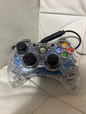 Afterglow XBOX 360 Wired Controller Model PL-3602 Clear W
