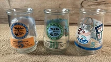 Three Welch’s Collectible Jelly Jars Tiger, Speckled Bear And Yertle The Turtle