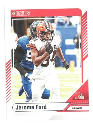 2024 Panini Donruss Football NFL Cleveland Browns Jerome Ford