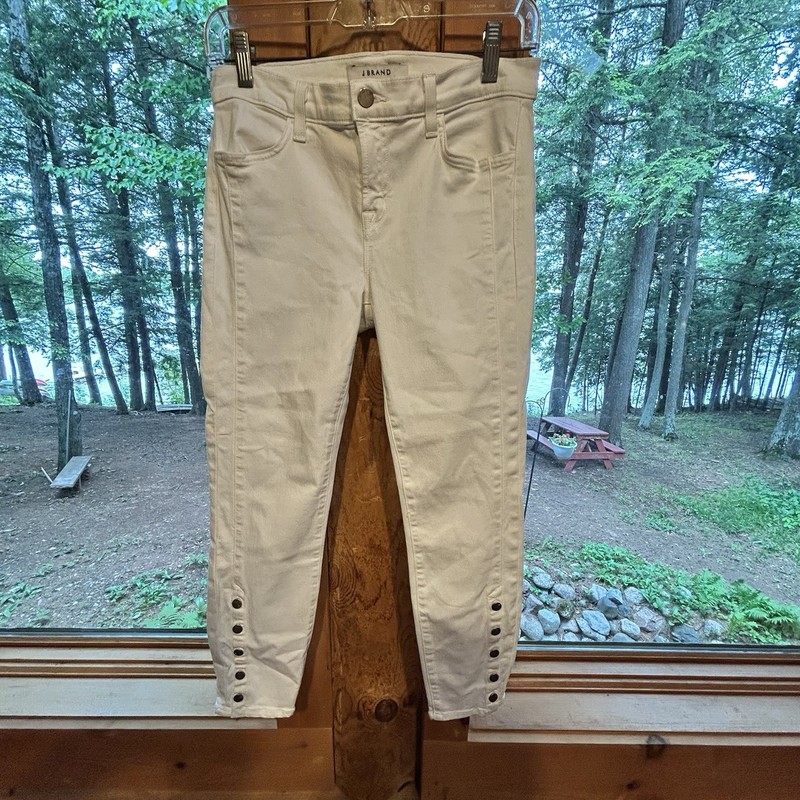 J Brand White Stretch Jeans Size 29 New