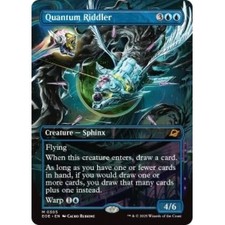 Quantum Riddler [Borderless] #305 Prices | Magic Edge of