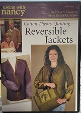 Cotton Theory Quilting Reversible Jackets Sewing with Nancy