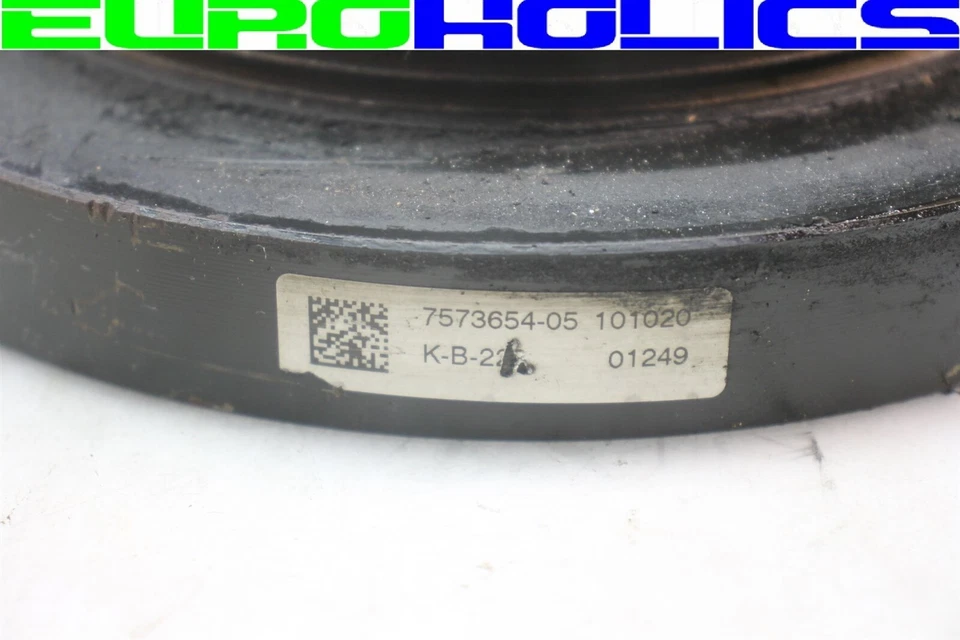 Polea del cigüeñal equilibrador armónico OEM BMW F07 535i GT 11-19 N55 X5 11237573655 Foto 3 de 3