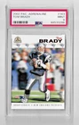 2002 PACIFIC ADENALINE FOOTBALL CARD #163 TOM BRADY PSA 9 NQ NEW ENGLAND PATRIOT