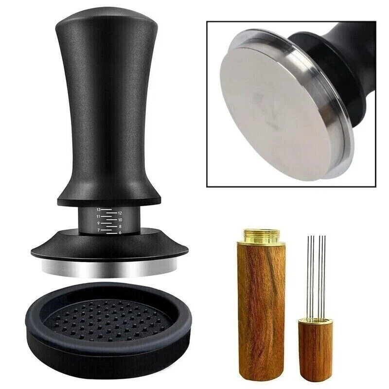 Coffee Espresso Tamper 51/53/58 with WDT Tool