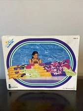 Vintage INTEX The Wet Set Deluxe Air Mat Pool Float Lounge 183x76cm 1997
