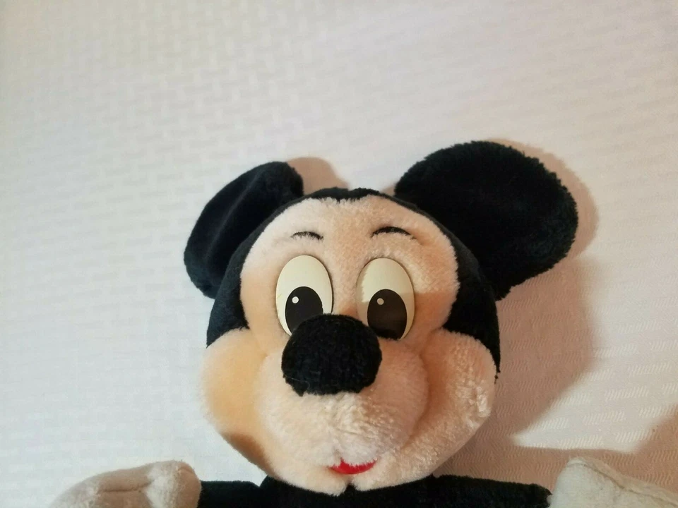 Muñeca de juguete de peluche de Mickey Mouse de colección, Walt Disney World Disneyland Foto 2 de 4