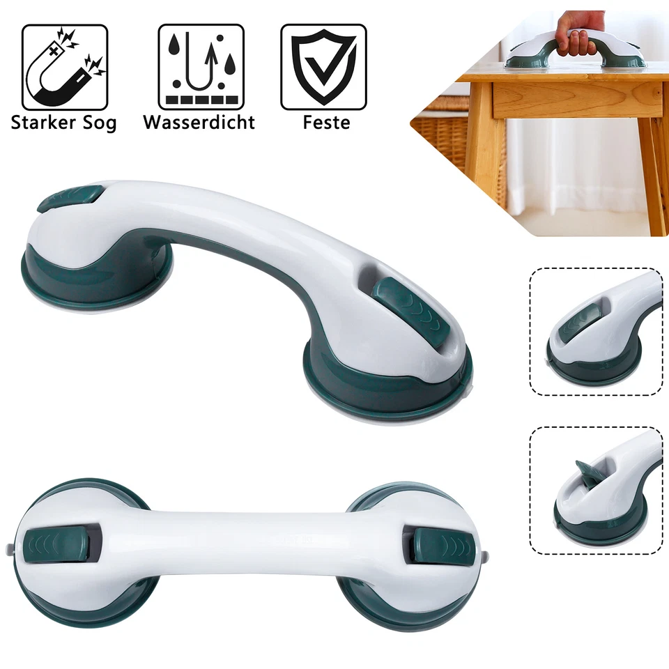 ACXIN 2x Badewannengriff Duschgriff Badewanne Haltegriff Saugnapf Sauggriff Duschhilfe
