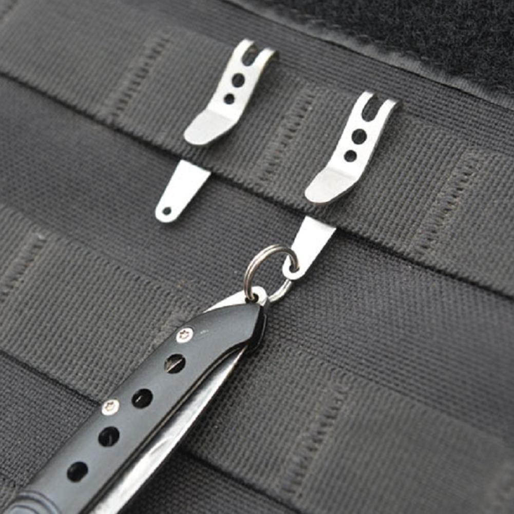2Pcs Suspension Clip MultiPurpose Portable Pocket Clips Outdoor Quicklink Tool eBay