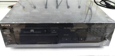 SONY CDプレイヤー　CDP-X55ES SONY CDP-X55ES Compact Disc Player Black Good | eBay
