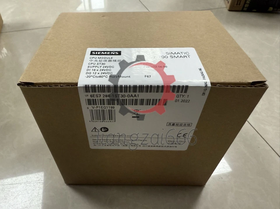 New Siemens 6ES7288-1ST30-0AA1 SIMATIC S7-200 SMART CPU ST30 6ES7 288-1ST30-0AA1 - Image 2 of 4