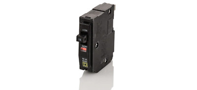 (1 ct.) Square D QO115 15A 1 Pole Circuit Breaker Yellow ''D'' New! FREE SHIP!!