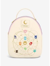 Sailor Moon Guardian Planet Rainbow Symbols Constellation Mini Backpack