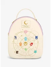 Sailor Moon Guardian Planet Rainbow Symbols Constellation Mini Backpack
