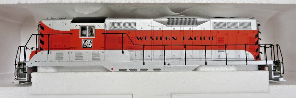 Proto 2000 23013 WP Western Pacific 711 With All New Athearn Axle Gears MIB HO - Image 2 of 4