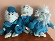 Walt Disney World Haunted Mansion Hitchhiking Ghosts Bean Bag Plush Set 3