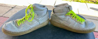 Nike Air Force 1 High – Wolf Grey Metallic Silver‎ – Men’s 12 All Grey Covers This Nike Air Force 1 High main image 2