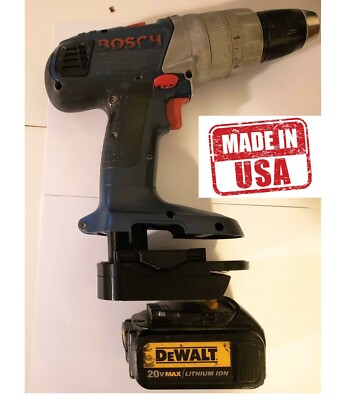 Bosch 18v/24v nicad battery to Dewalt battery  adapter