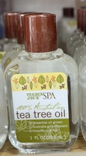 Great Price! Trader Joe's SPA 100% Australian Tea Tree Oil -1 oz- All Natural 🔥