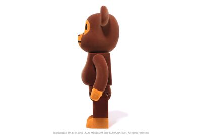 MEDICOM TOY - BABY MILO® BE@RBRICK FLOCKY 100% 400% x4 NEW BAPE X MEDICOM TOY BABY MILO BE@RBRICK FLOCKY 100% & 400% from