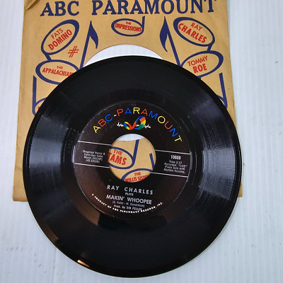 7'' Ray Charles Makin Whoopee ABC-Paramount 45-10609 R&B 45rpm