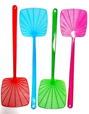 17.5 in Heavy Duty Fly Swatter Plastic Bug Mosquito Insect Pest Killer Catcher