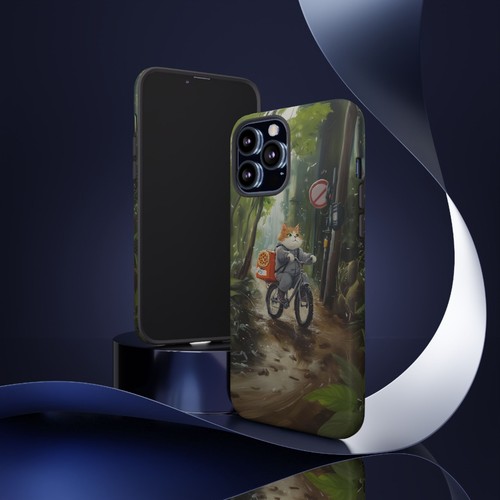 Cat Pizza Delivery Bike - Phone Ink Cover Case for iPhone, Galaxy, Pixel - 第 101/273 張圖片