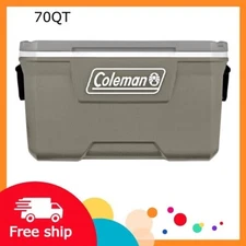 Coleman 316 Series 70QT Hard Chest Cooler, Silver Ash